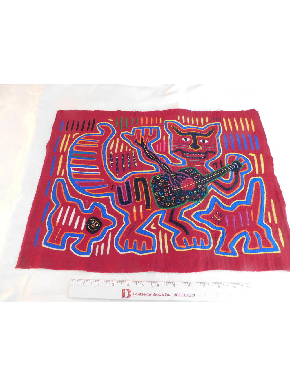 Vintage Kuna Mola San Blas Islands Panama 1989